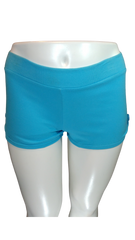 No Boundaries Aqua Women's Shorts - L11-13