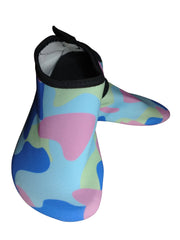 Et Blue/Yellow/Pink Blob Water Shoes – Size 34/35 | Lightweight & Durable Footwear