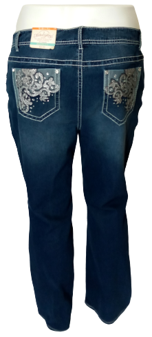 Faded Glory Bootcut Blue Women's Jeans - 22W