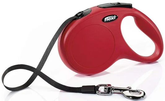 Flexi Classic Red Retractable Dog Leash Tape