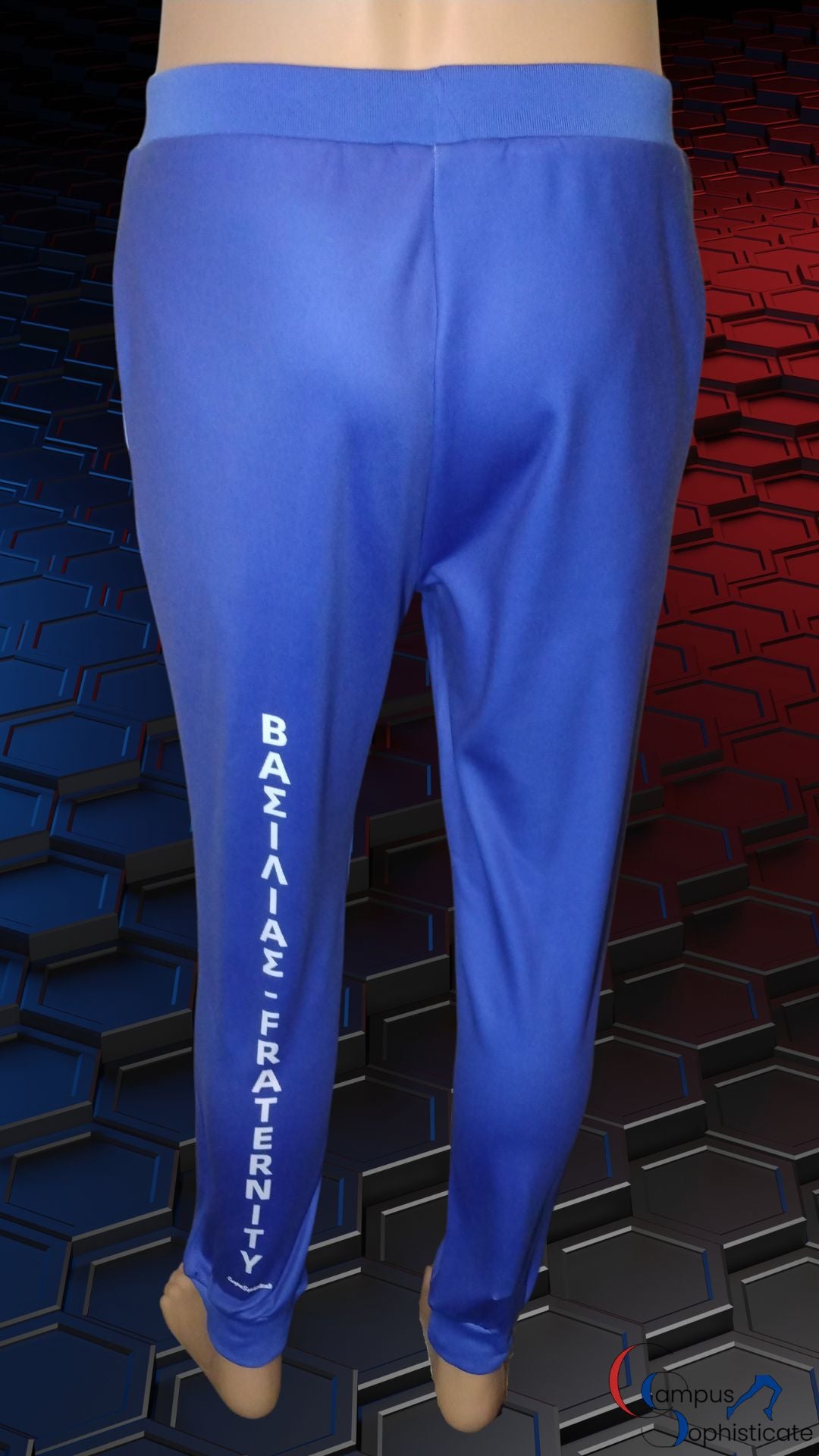 White Sweatpants for Men - Premium Male Sweatpants - ΒΑΣΙΛΙΑΣ-FRATERNITY