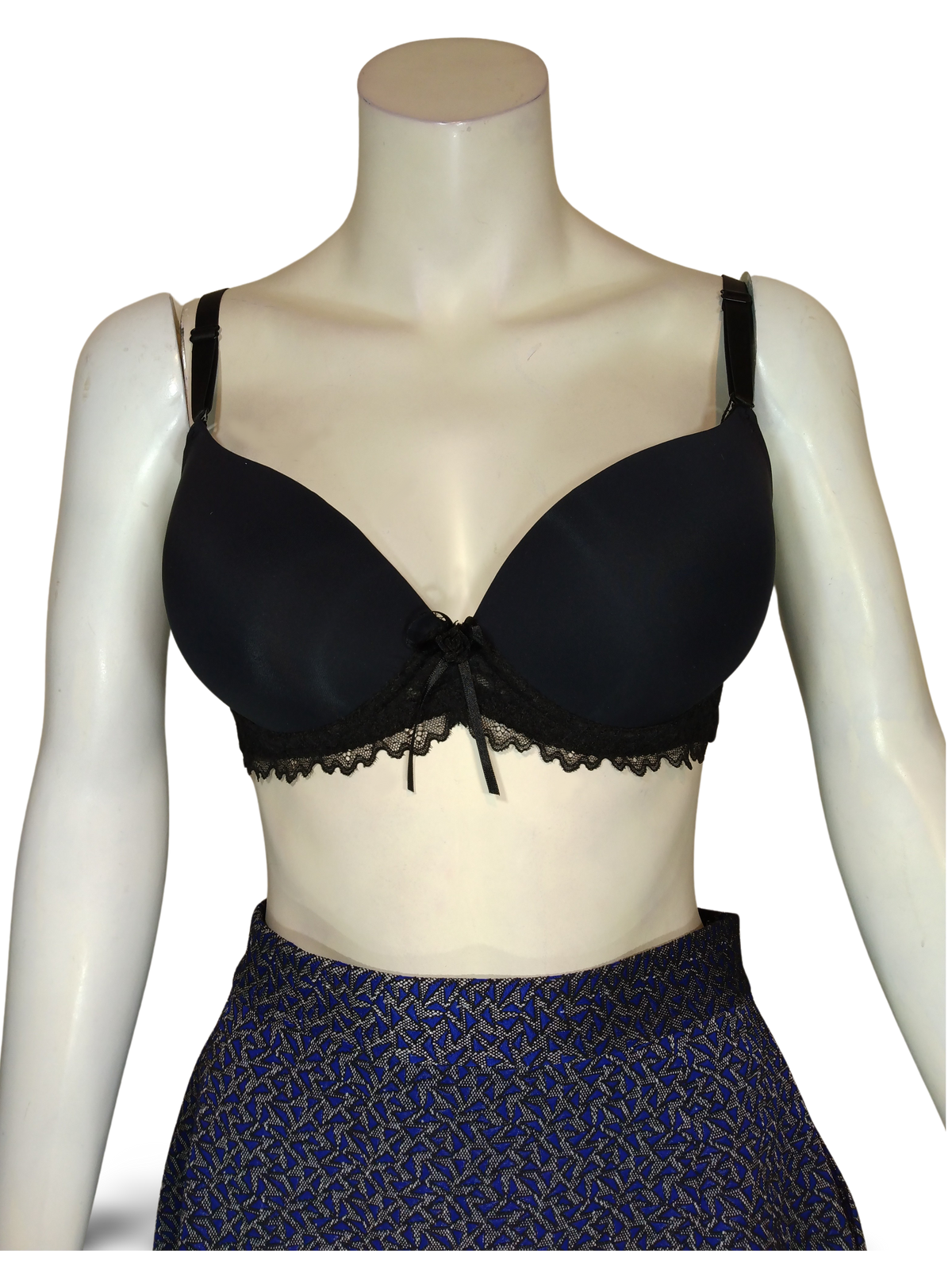 Only You Black Push-Up Padded Women's Bra - 40C