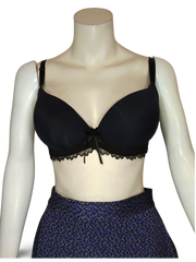 Only You Black Push-Up Padded Women's Bra - 40C