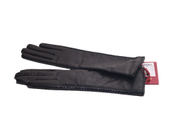 Women's Black Leather Gloves