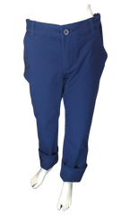 Cat & Jack Girls Blue Stretch Bootcut Adjustable Pants, Size 14+