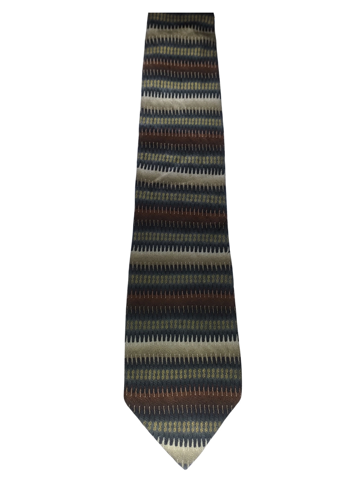 Bergamo New York Elegant Silk Tie – 100% Premium Korean Silk, Classic 3.875" Width for Formal & Business Wear