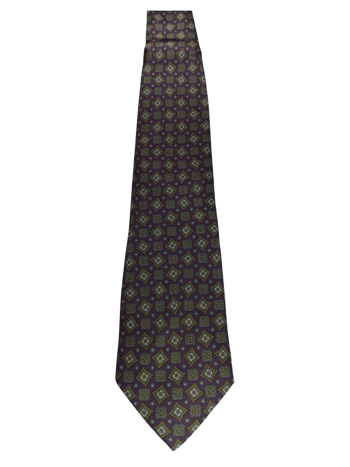 Elegant Clubfellow Tie – 100% Italian Silk Men’s Formal Accessory  3.75" Wide Luxury Neckwear