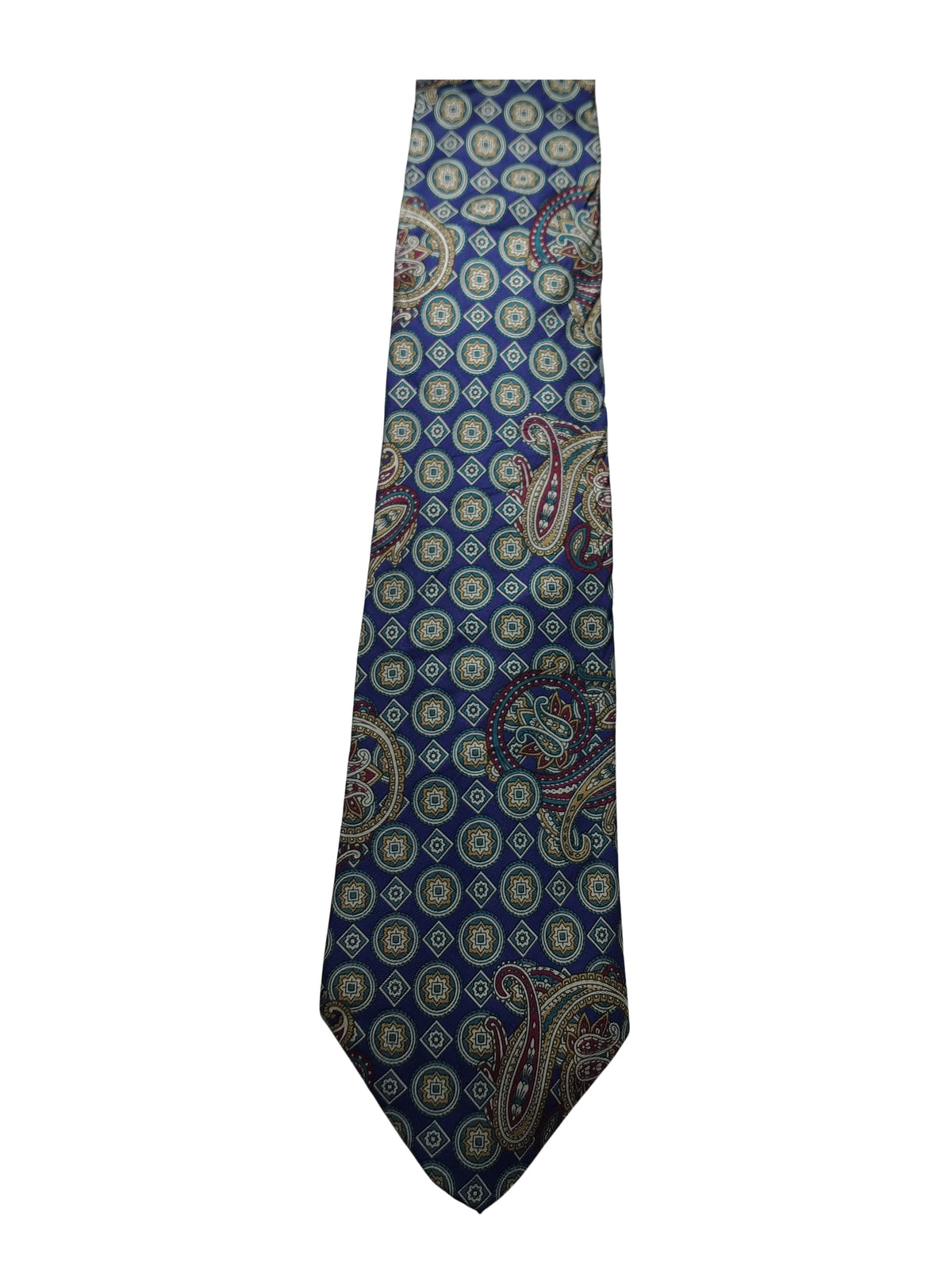 Van Heusen Elegant Silk Tie – 100% Premium Silk Made in Italy 3.375" Width