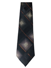 Croft & Barrow Men's Elegant Silk Tie – 100% Pure Silk, Classic 3.675" Width, Made in China