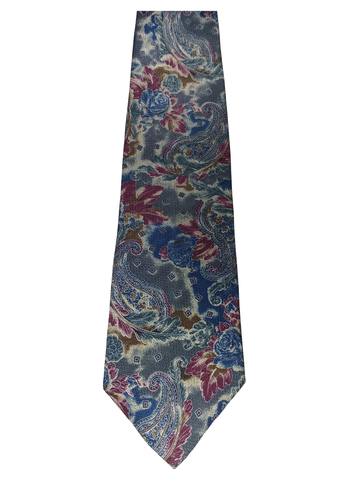 Robert Talbott Woody’s Elegant Silk Tie – 100% Pure USA Silk, Classic 4.175" Width