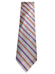 Rooster Men’s 100% Silk Tie – Elegant 3.875" Formal Necktie  Handcrafted in China for Business & Dress Wear