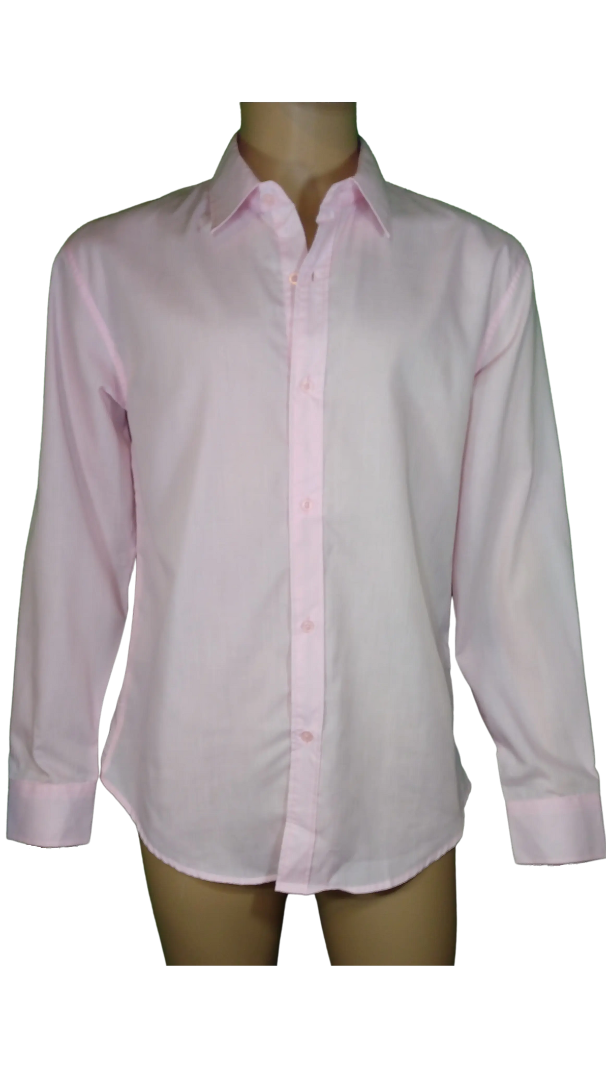Sarwar Classic Men’s Pink Long Sleeve Shirt, Size 3X