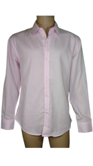 Sarwar Classic Men’s Pink Long Sleeve Shirt, Size 3X