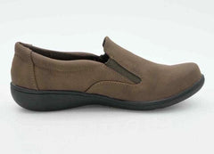 Hush Puppies Dark Brown Joella Faux Leather Loafer