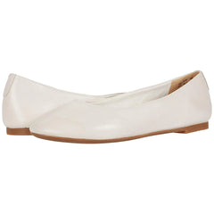 Hush Puppies Ivory Kendal Leather Ballet Flats