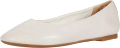 Hush Puppies Ivory Kendal Leather Ballet Flats