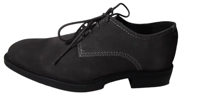 Hush Puppies Plane Oxford Charcoal Suede