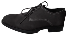 Hush Puppies Plane Oxford Charcoal Suede