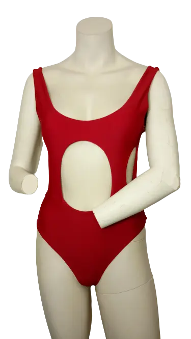 Diva General Collection Women’s Red One Piece Swimsuit, Size XL