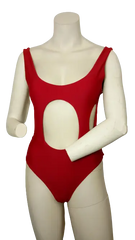 Diva General Collection Women’s Red One Piece Swimsuit, Size XL