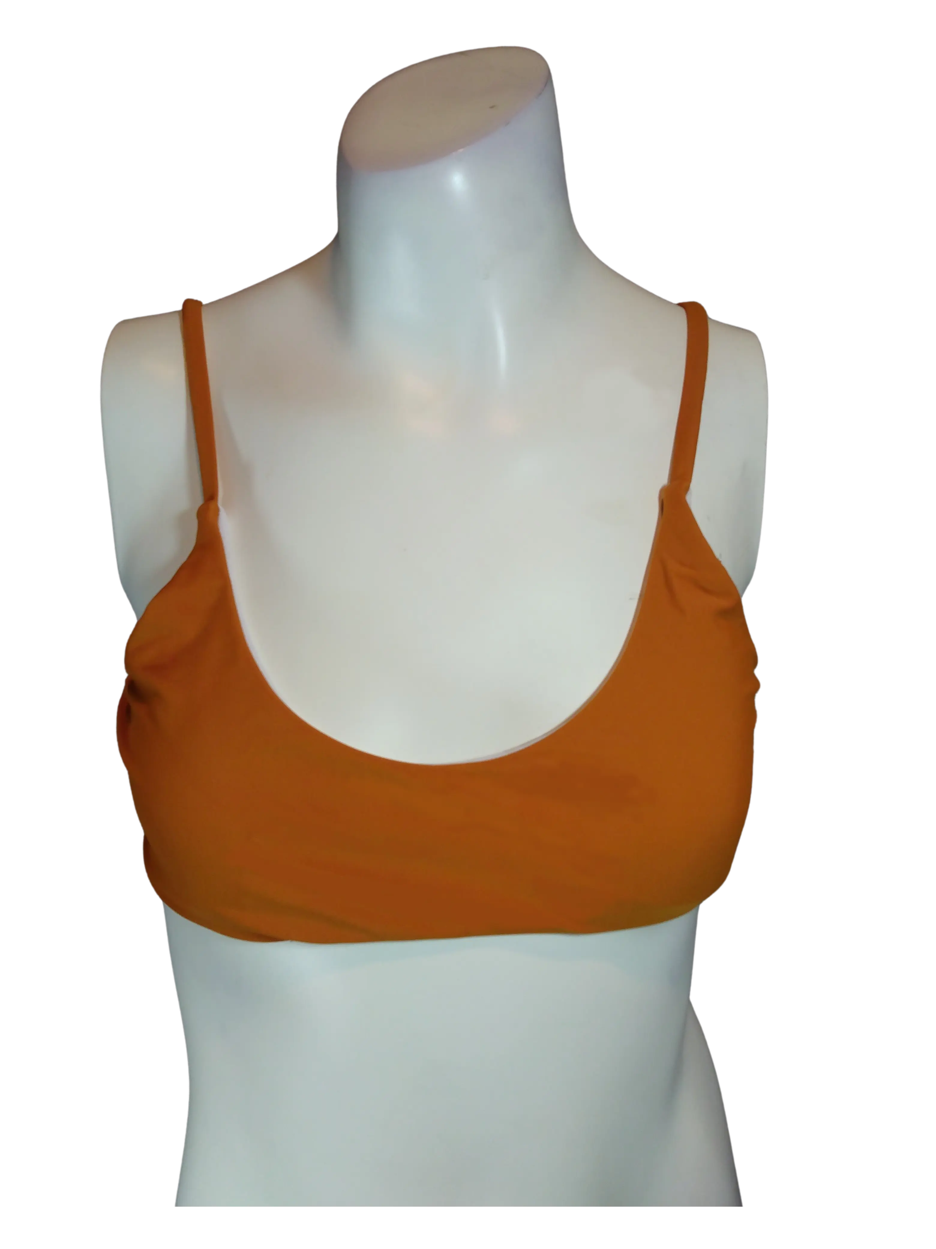Diva General Collection Girls’ Tangerine Bikini Top, Size Large