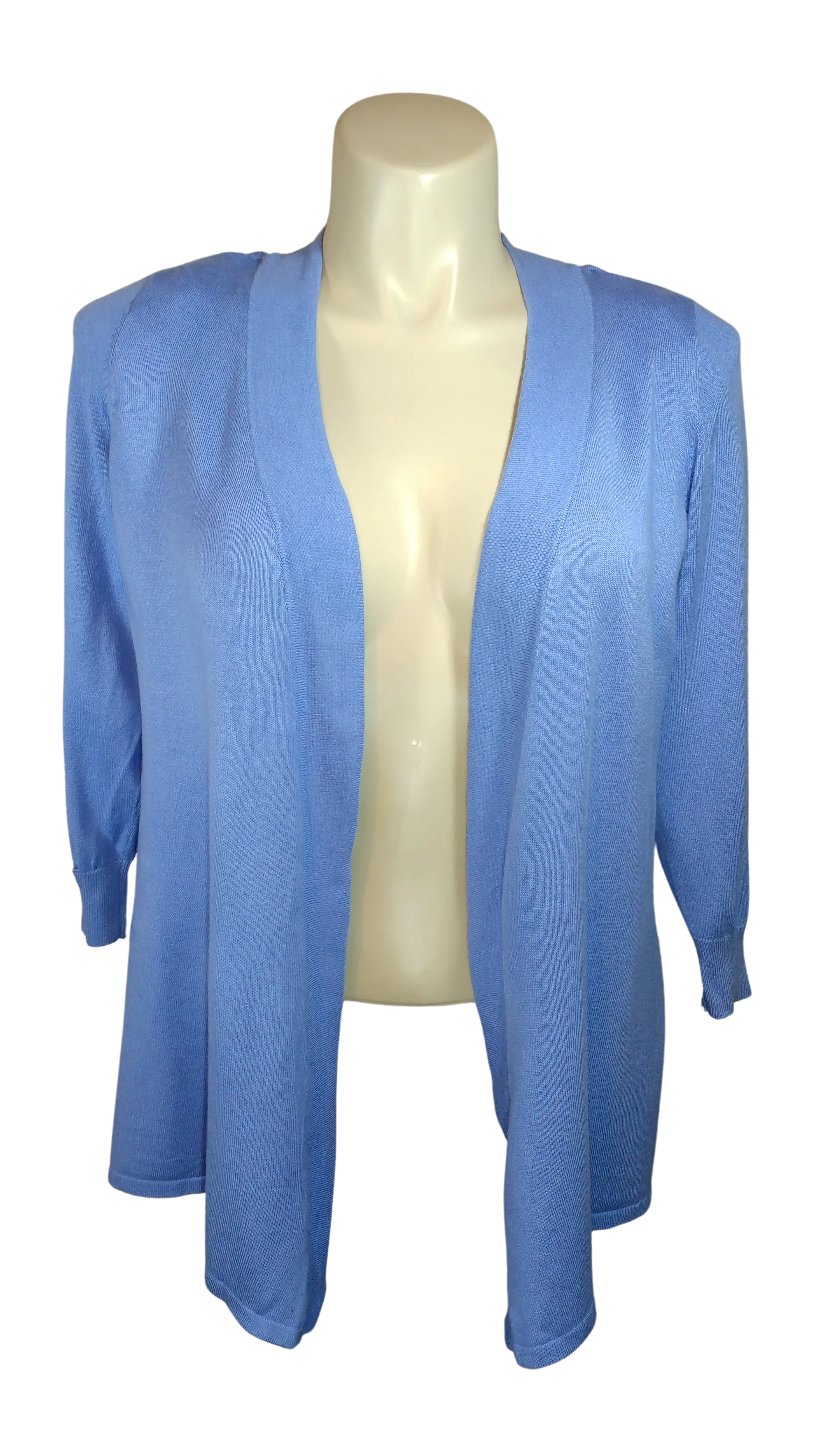Charter Club Women’s Blue Cardigan Sweater, Size 0X