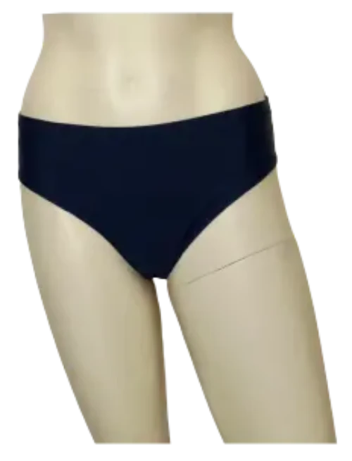 Diva General Collection Women’s Navy Bikini Bottoms, Size Medium