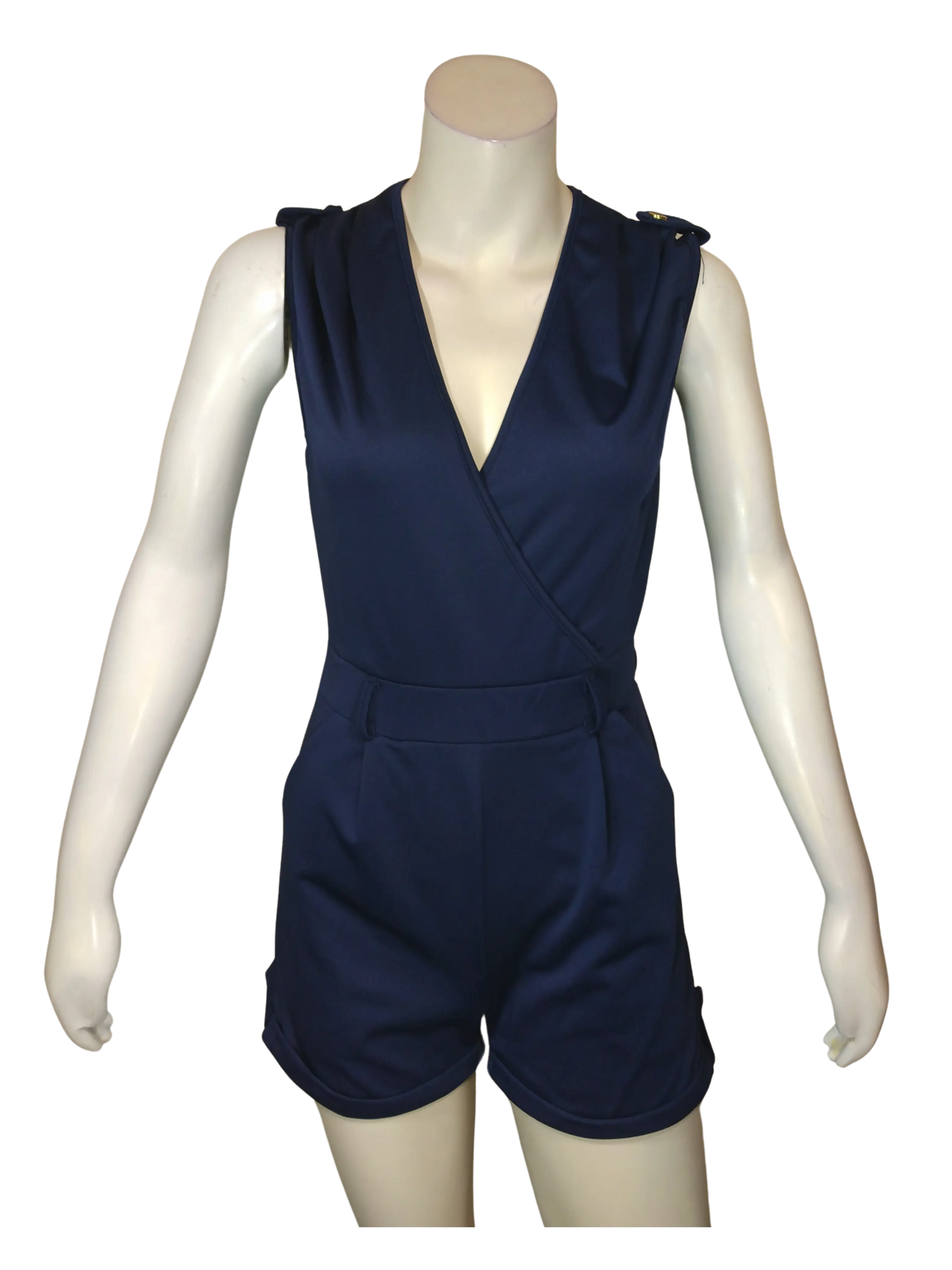 Diva General Collection Women’s Navy Jumpsuit, Size Medium