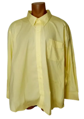 Club Room Men’s Yellow Long Sleeve Shirt, Size XL
