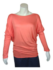 Love In Women’s Tangerine Summer Top, Size Medium