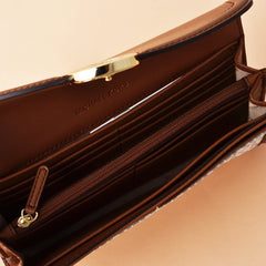 Michael Kors Large Fulton Flap Continental Wallet in Vanilla (New with Tags)