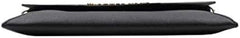 Michael Kors Saffiano Leather Envelope Clutch in Black