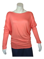 Love In Women’s Tangerine Summer Top, Size Large