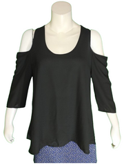 Zenana Outfitters Black Blouse