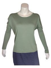Forever 21 Women’s Green Long Sleeve Top, Size Large