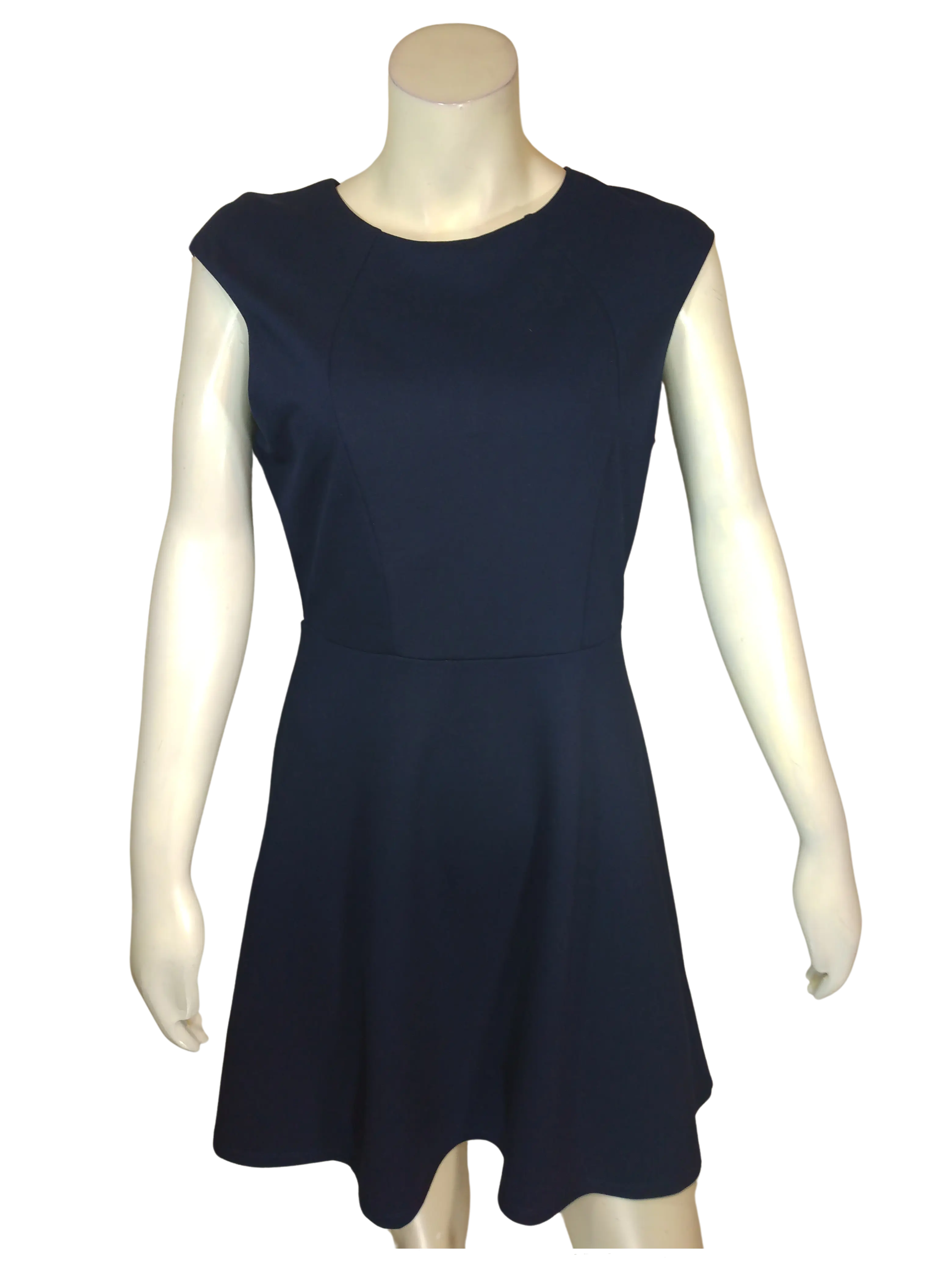 Obsession Women’s Navy Sleeveless Dress, Size Medium