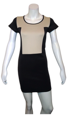 Love In Women’s Black/Tan Retro Dress, Size L