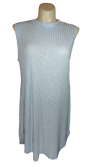 Dice Women’s Baby Blue Knit Dress, Size 2X