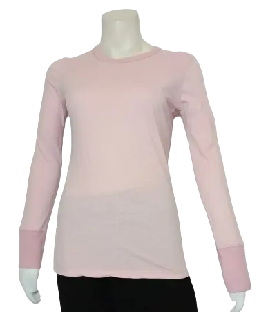 Diva General Collection Women’s Pink Long Sleeve Shirt, Size Large
