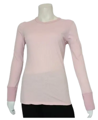 Diva General Collection Women’s Pink Long Sleeve Shirt, Size Large