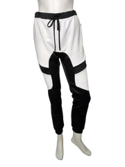 I>R Women’s Black/White Running Pants, Size Medium