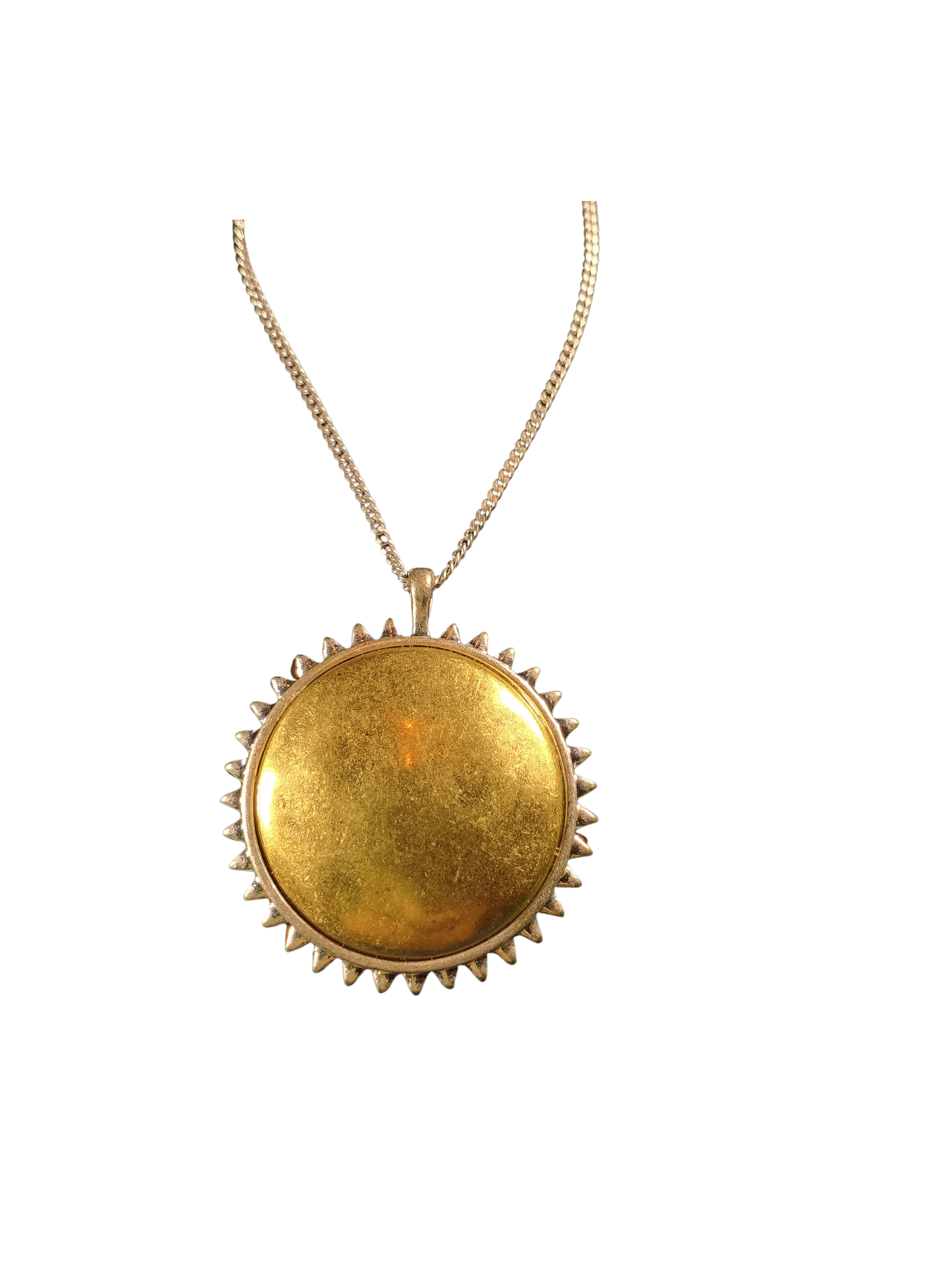 Lucky Brand Two-Tone Reversible Pendant Necklace