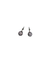 Gold Tone Disco Ball Rhinestone Stud Earrings – Sparkly Fashion Jewelry Essentials for Women