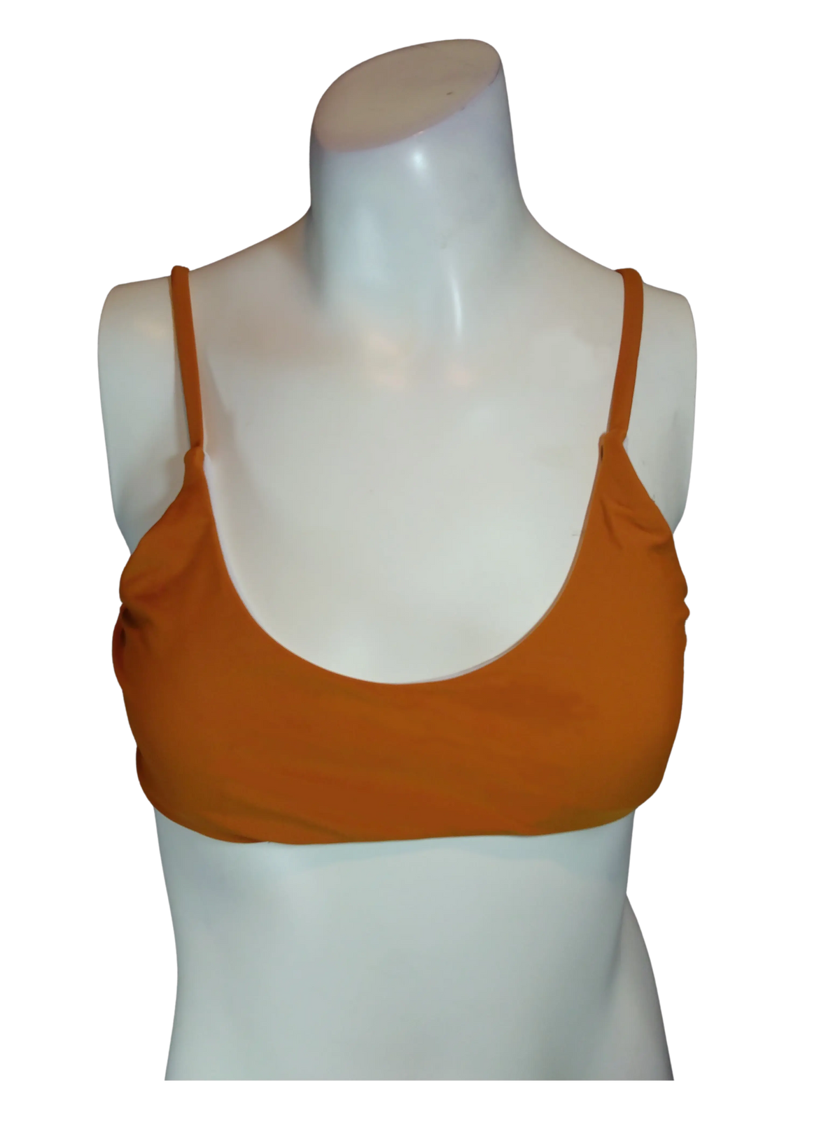 Diva General Collection Girls’ Tangerine Bikini Top, Size 2X