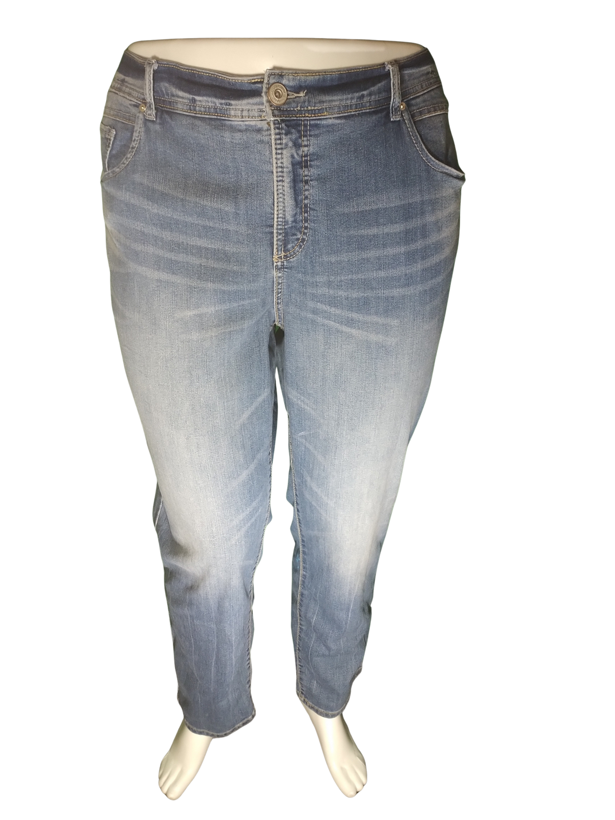 INC straight leg slim tech fit