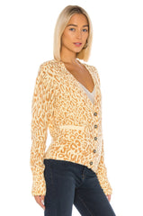 Cardigan for Girls  - Cardigan in Yellow - Rebecca Minkoff Kerry