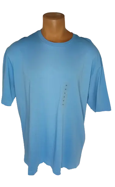 Club Room Men’s Light Blue Short Sleeve Shirt, Size XL