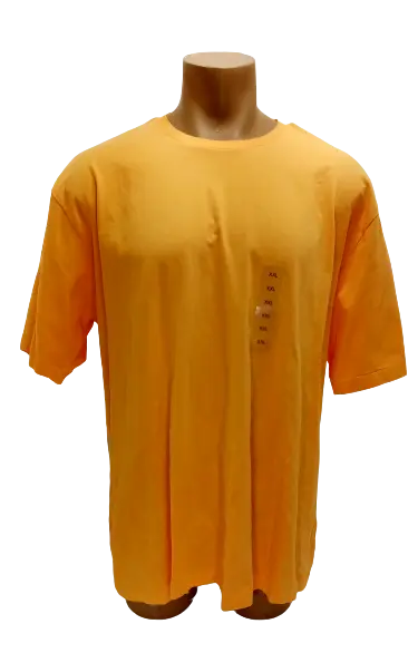Club Room Men’s Orange Short Sleeve Shirt, Size XXL