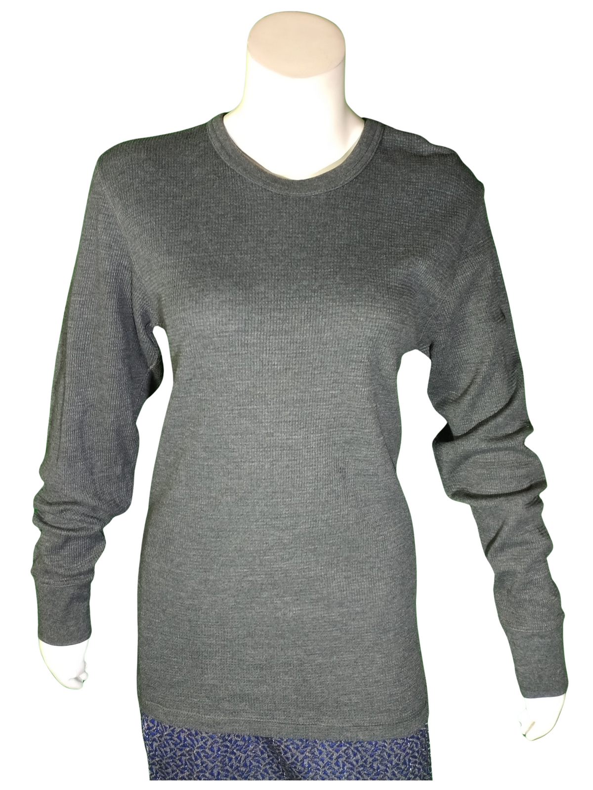 Alfani Gray Long Underwear Top