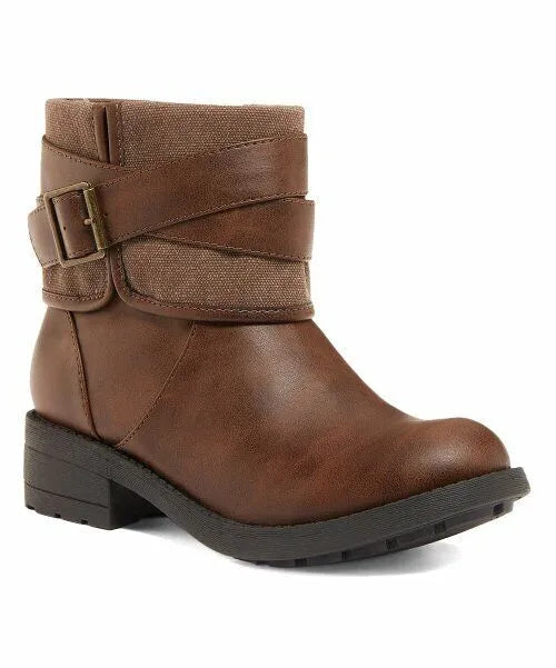 Rocket Dog Brown Trepp Grand Buckle-Accent Boot